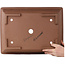 Pot à bonsaï rectangulaire non émaillé d'Itayama - 575 x 430 x 163 mm