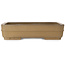 Maceta rectangular sin esmaltar para bonsái de Suishoen Hekisui - 470 x 365 x 108 mm
