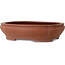 Mokko unglazed bonsai pot by Kizan - 470 x 365 x 113 mm