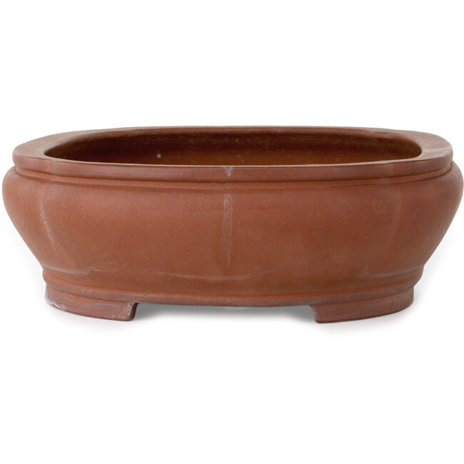 Mokko unglazed bonsai pot by Kizan - 470 x 365 x 113 mm
