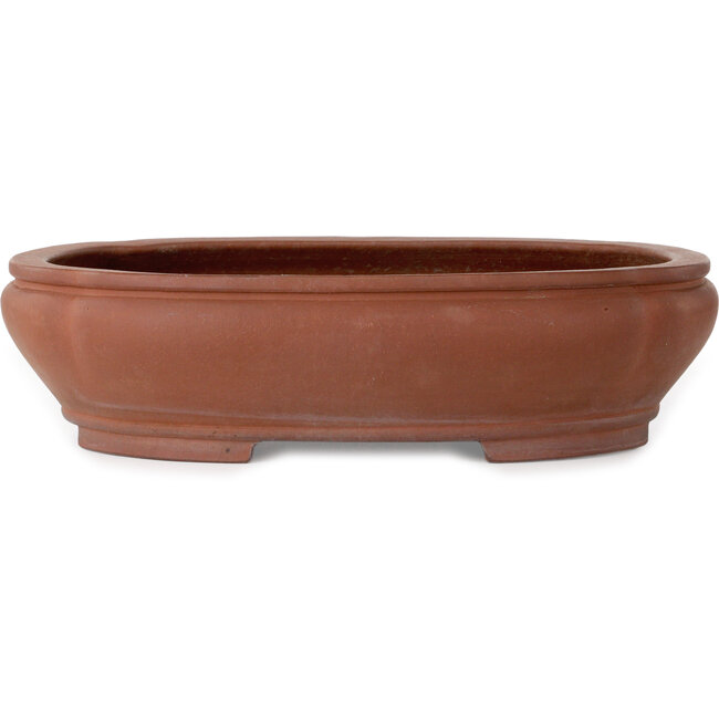 Mokko unglasierter Bonsaitopf von Kizan – 470 x 365 x 113 mm