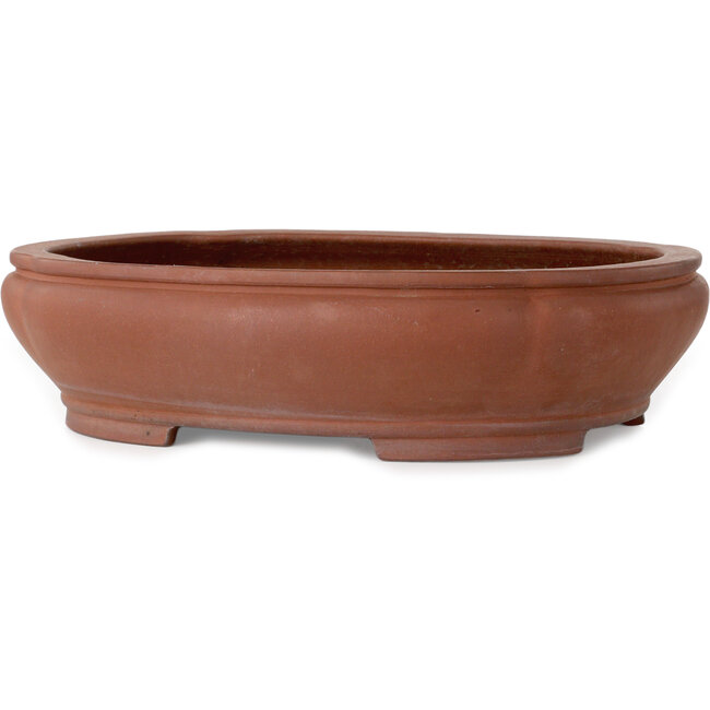 Mokko unglazed bonsai pot by Kizan - 470 x 365 x 113 mm