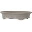 Vaso bonsai ovale non smaltato di Tosho - 320 x 257 x 70 mm