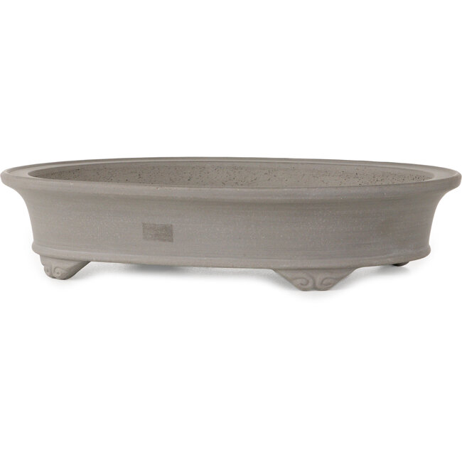 Vaso bonsai ovale non smaltato di Tosho - 320 x 257 x 70 mm