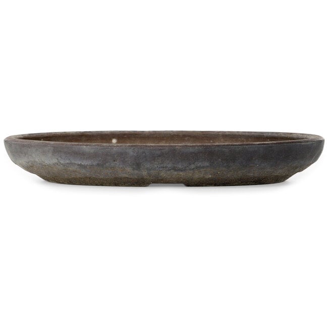 Pot ovale non émaillé pour bonsaï - 472 x 345 x 62 mm