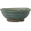 Ronde groene bonsaipot - 210 x 210 x 80 mm