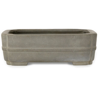 Senzan 265 mm mokko unglazed bonsai pot by Senzan, Tokoname, Japan