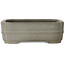 Mokko unglazed bonsai pot by Senzan - 265 x 200 x 85 mm