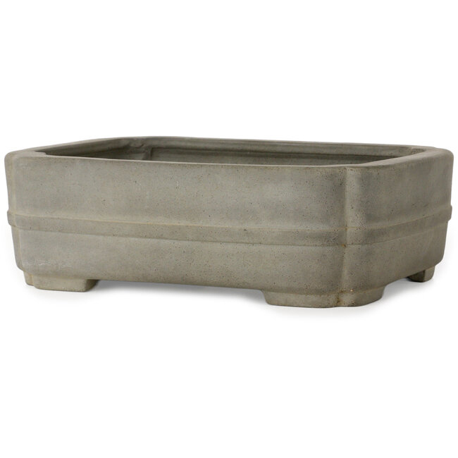 Pot à bonsaï Mokko non émaillé de Senzan - 265 x 200 x 85 mm