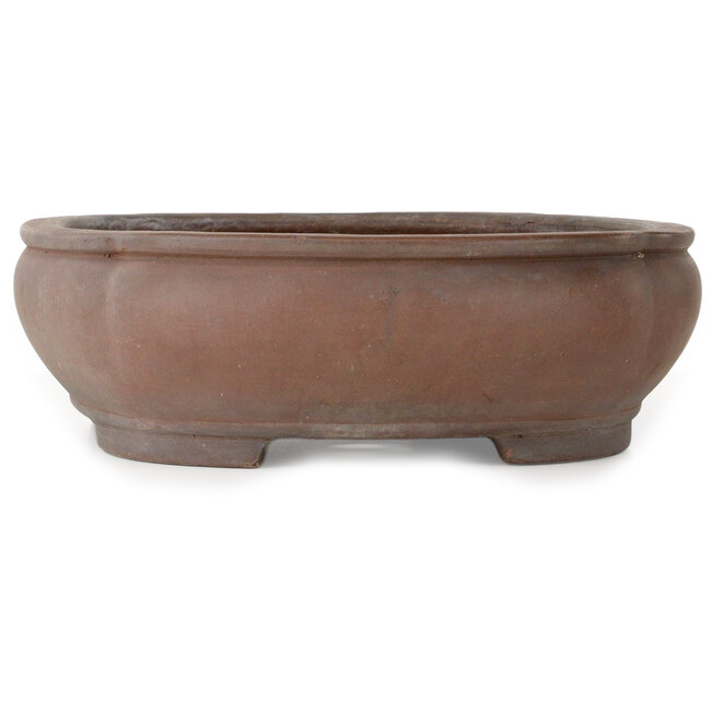 Pot à bonsaï Mokko non émaillé de Reihou, première génération - 515 x 403 x 120 mm