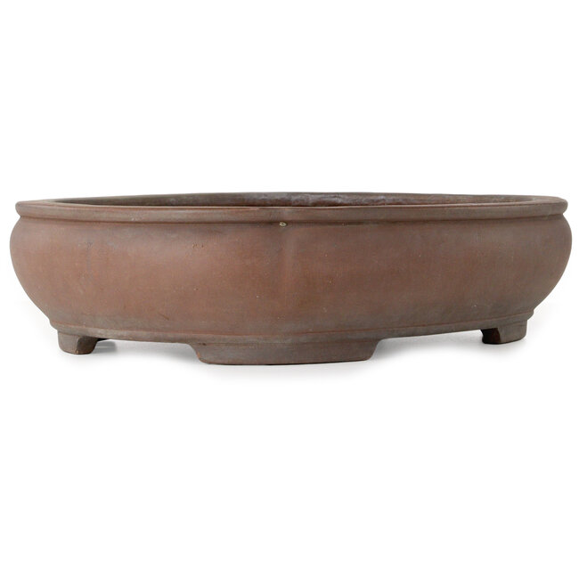 Mokko unglazed bonsai pot by Reihou, first generation - 515 x 403 x 120 mm