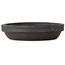 Round unglazed bonsai pot by Bigei - 155 x 155 x 137 mm
