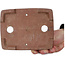 Pot à bonsaï rectangulaire non émaillé - 157 x 124 x 52 mm