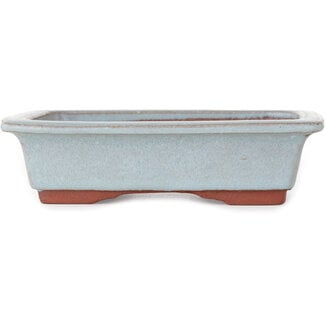 Eime Yozan Vaso bonsai rettangolare blu da 152 mm di Eime Yozan, Tokoname, Giappone