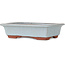 Rectangular blue bonsai pot by Eime Yozan - 152 x 117 x 42 mm