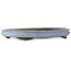 Pot ovale bleu pour bonsaï de Shuhou - 575 x 405 x 67 mm