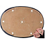 Oval blue bonsai pot by Seizan (Reihou, Kataoka Katsushi, master Seizan kiln) - 577 x 405 x 63 mm