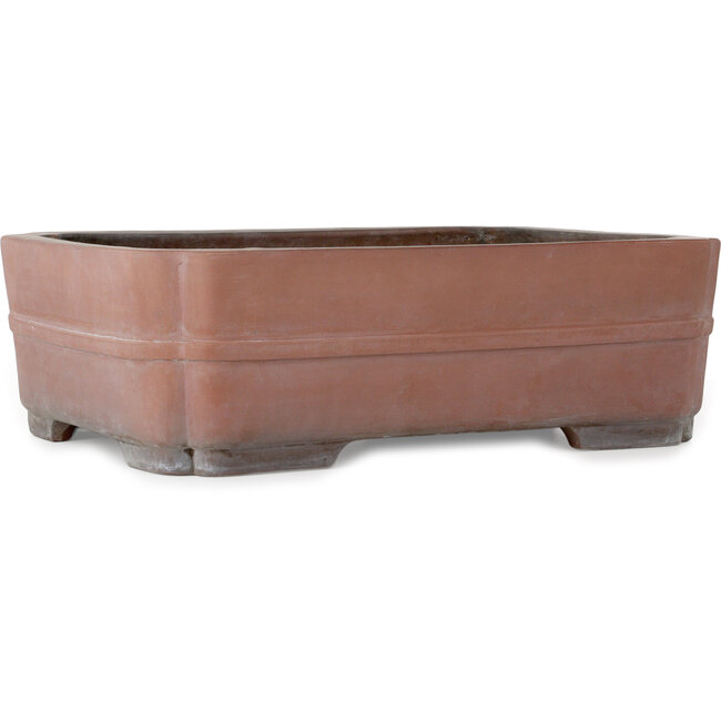 Vaso bonsai rettangolare non smaltato - 505 x 387 x 160 mm