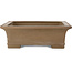 Maceta rectangular sin esmaltar para bonsái de Aiba Koyou - 470 x 372 x 115 mm