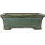 Pot à bonsaï rectangulaire vert - 435 x 325 x 140 mm