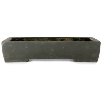 Keizan Pot à bonsaï rectangulaire non émaillé de 460 mm, de la marque Keizan, Tokoname, Japon