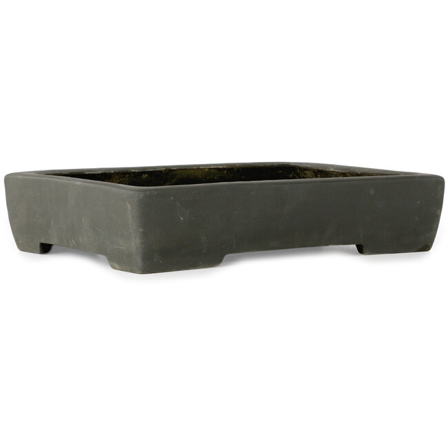 Rechteckiger, unglasierter Bonsai-Topf von Keizan – 460 x 340 x 95 mm