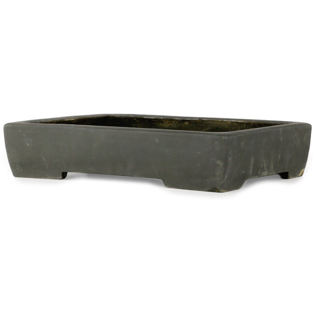 Vaso bonsai rettangolare non smaltato di Keizan - 460 x 340 x 95 mm