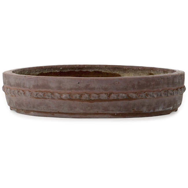 Vaso bonsai rotondo non smaltato - 500 x 500 x 105 mm