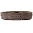Round unglazed bonsai pot - 500 x 500 x 105 mm