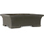Maceta rectangular sin esmaltar para bonsái de Kyuhoen (Shunhosho) - 402 x 305 x 125 mm