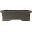 Rectangular unglazed bonsai pot by Kyuhoen (Shunhosho) - 402 x 305 x 125 mm