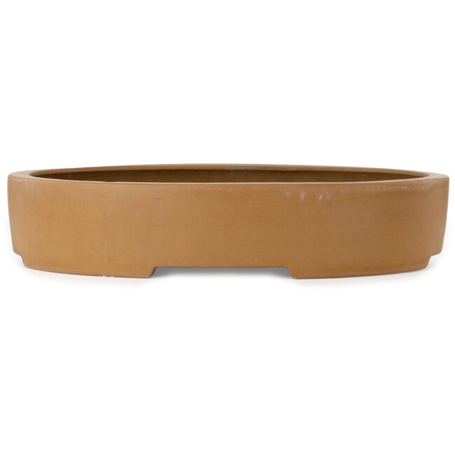 Ovale, ongeglazuurde bonsaipot - 547 x 397 x 107 mm