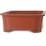 Lotus bonsai pot zonder glazuur van Suishoen Hekisui - 420 x 293 x 115 mm