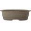 Vaso bonsai ovale non smaltato di Gyouzan - 530 x 433 x 155 mm
