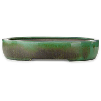 Pot ovale vert de 463 mm provenant de Chine
