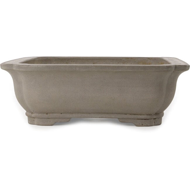 Maceta para bonsái Mokko sin esmaltar de Keizan - 542 x 420 x 135 mm