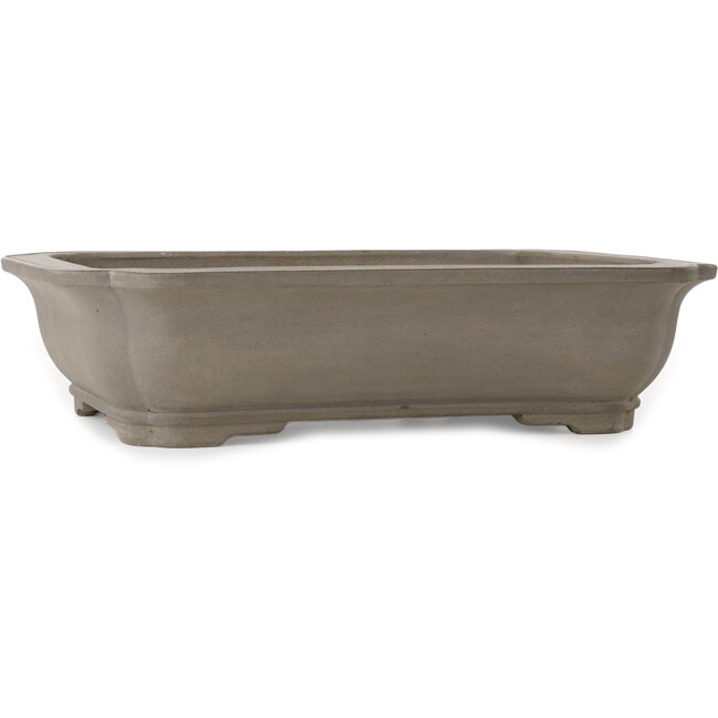 Mokko unglazed bonsai pot by Keizan - 542 x 420 x 135 mm
