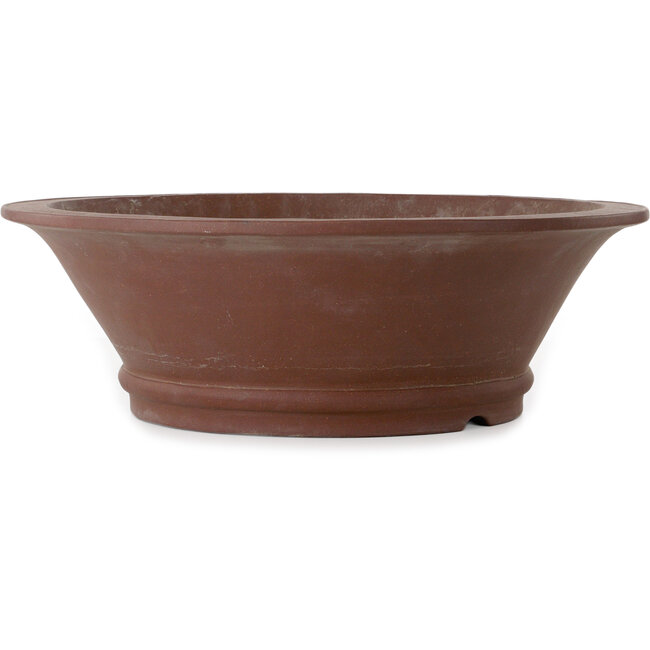 Maceta redonda sin esmaltar para bonsái - 490 x 490 x 153 mm