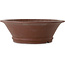 Pot à bonsaï rond non émaillé - 490 x 490 x 153 mm