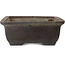 Rechteckiger, unglasierter Bonsai-Topf – 565 x 425 x 163 mm