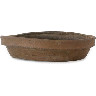 285 mm round unglazed pot from Japan