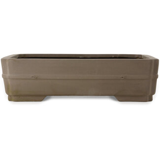 Maceta rectangular sin esmaltar de 415 mm de Japón
