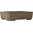 Pot à bonsaï rectangulaire non émaillé - 415 x 323 x 112 mm