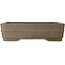 Rechteckiger, unglasierter Bonsai-Topf – 415 x 323 x 112 mm