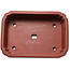 Lotus bonsai pot zonder glazuur van Suishoen Hekisui - 420 x 293 x 115 mm