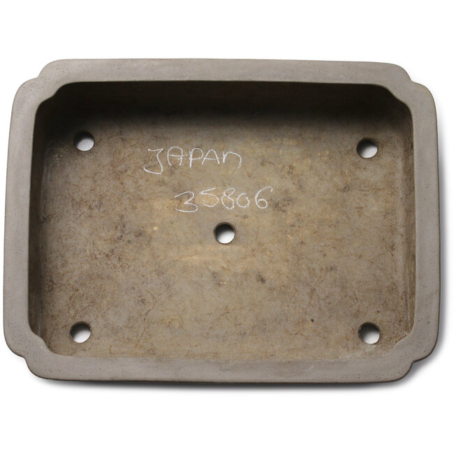 Mokko unglazed bonsai pot - 502 x 382 x 153 mm