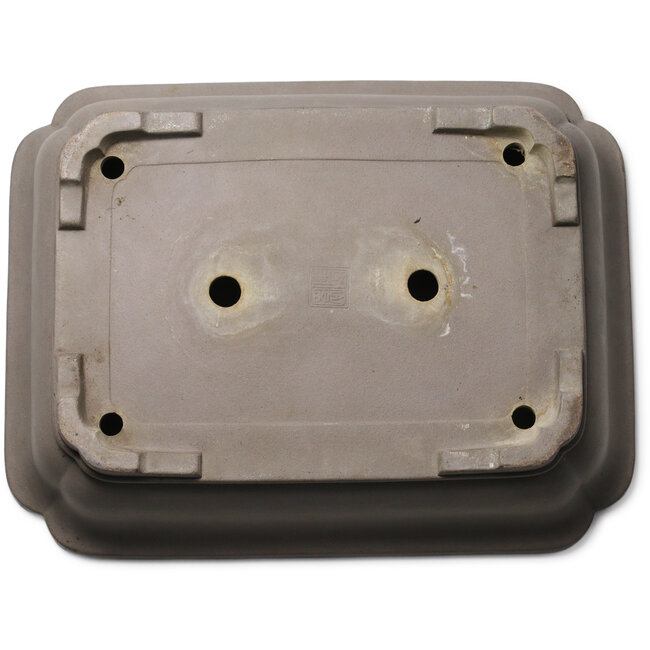 Mokko unglazed bonsai pot by Keizan - 542 x 420 x 135 mm