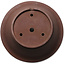 Pot à bonsaï rond non émaillé - 490 x 490 x 153 mm