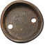Pot à bonsaï rond non émaillé - 285 x 285 x 60 mm