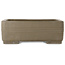 Pot à bonsaï rectangulaire non émaillé - 410 x 295 x 148 mm
